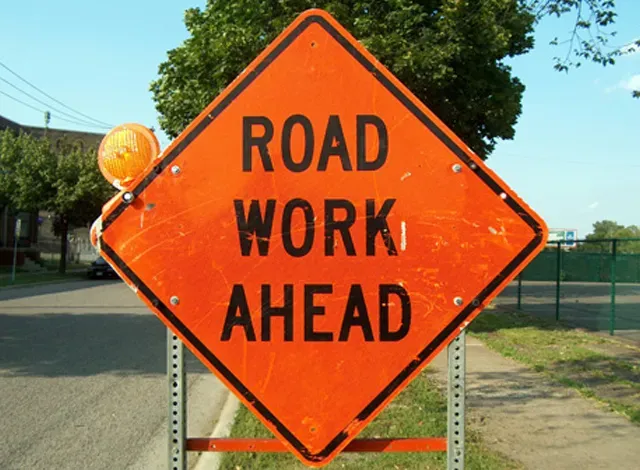 road-work road-work