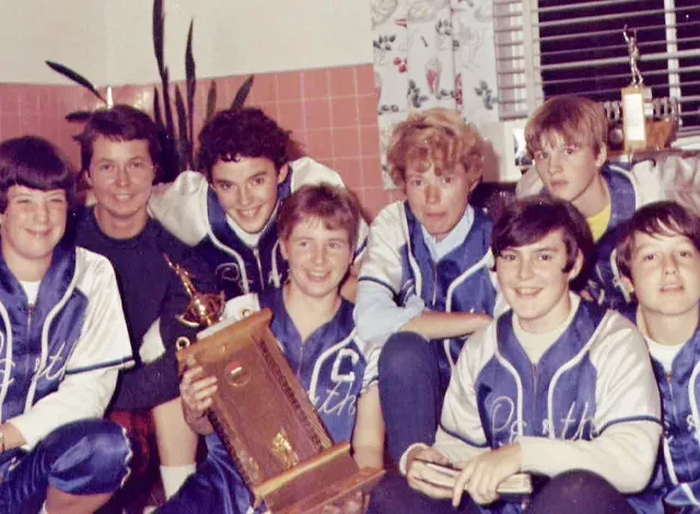 1968 Perth Girls’ Softball Club team