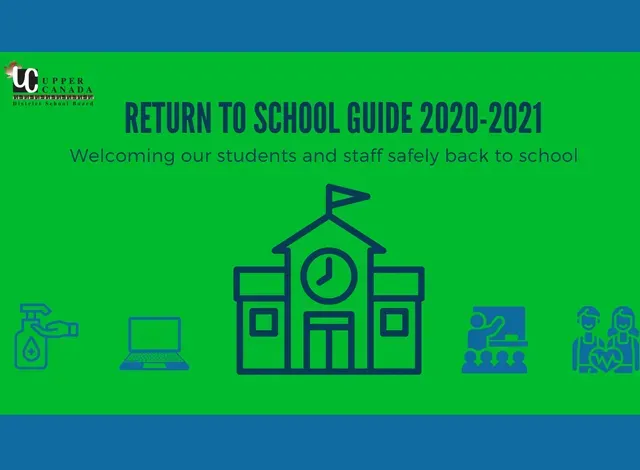 Return to school 2020 - 2021