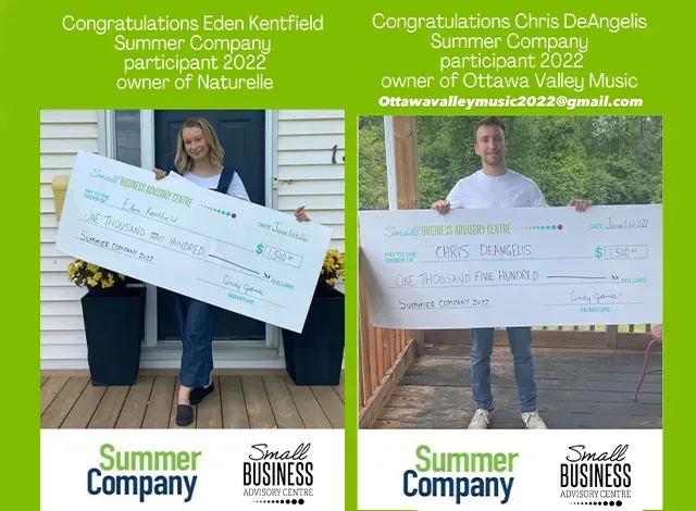 Eden Kentfield and Chris DeAngelis