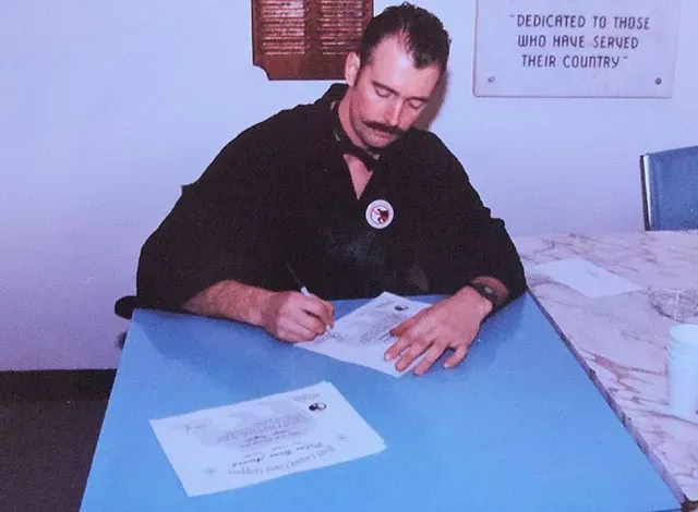 polar-bear-plunge Photo of David Lavery, 30 years ago signing the first contract.