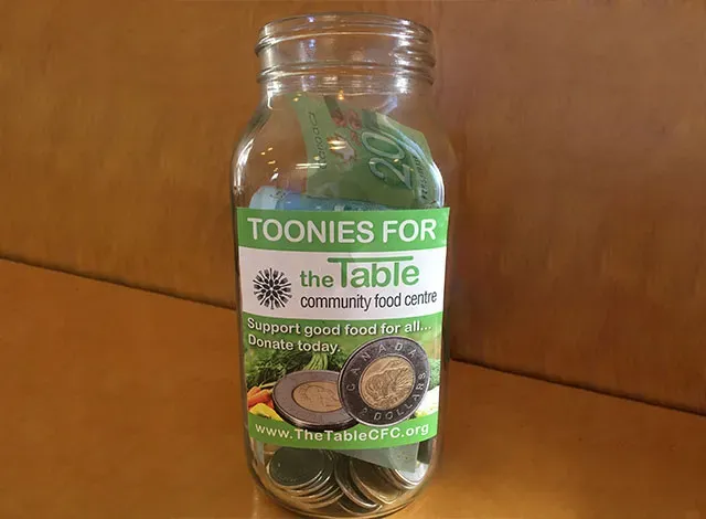toonies-for-the-table Toonies for The Table Community Food Centre. Support good food for all... Donate today.