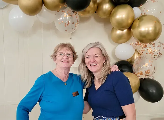 Perth Mayor Judy Brown and PEP’s executive director Suzanne Rintoul