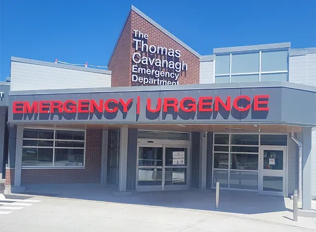 Emergency Department CPDMH The Thomas Cavanagh Emergency Department