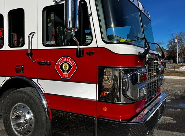 Smiths Falls Fire Truck