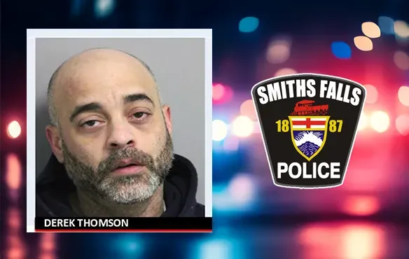 Smiths Falls Police put out warrant for arrest of Derek Thomson