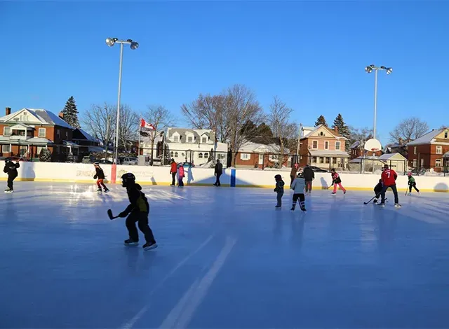 Gerry Lowe Community Sens Rink, named for Gerry Lowe, a former member of the Smiths Falls men's hockey league