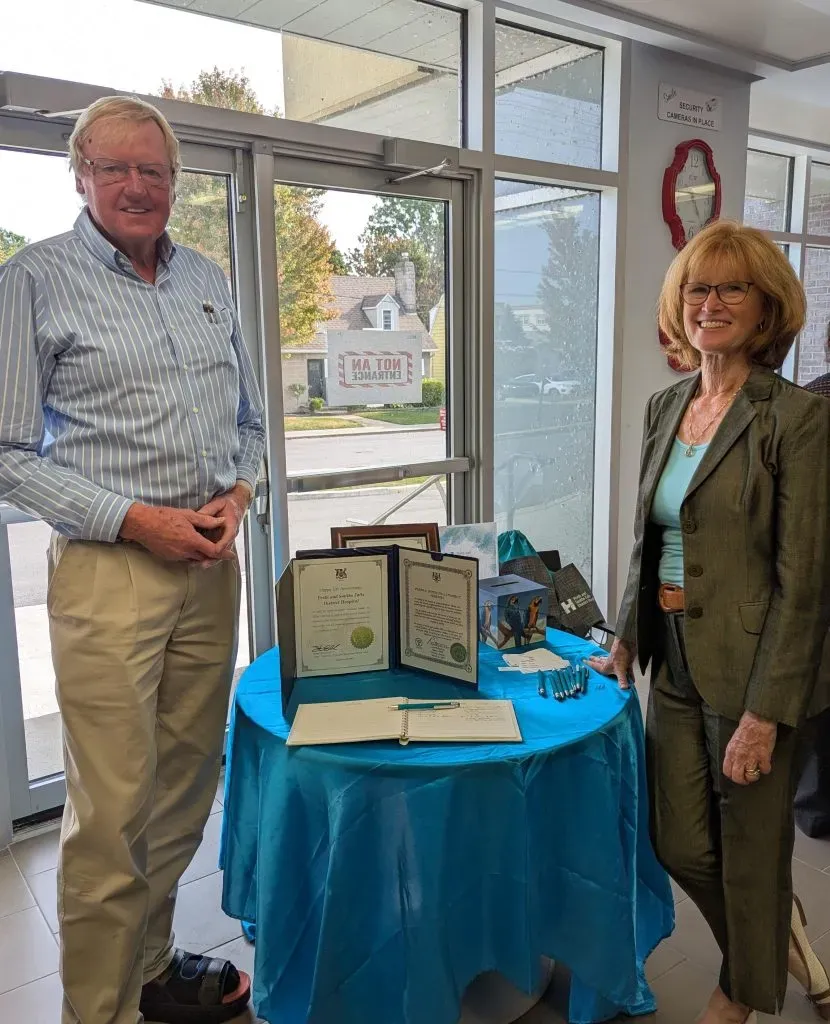 Paul Howard, Chair at PSFDH 30th anniversary of amalgamation