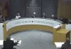 Smiths Falls council delays Code of Conduct sanctions against Coun. Quinn Screenshot of the live stream of Smiths Falls council. Coun. Dawn Quinn's chair sits empty.