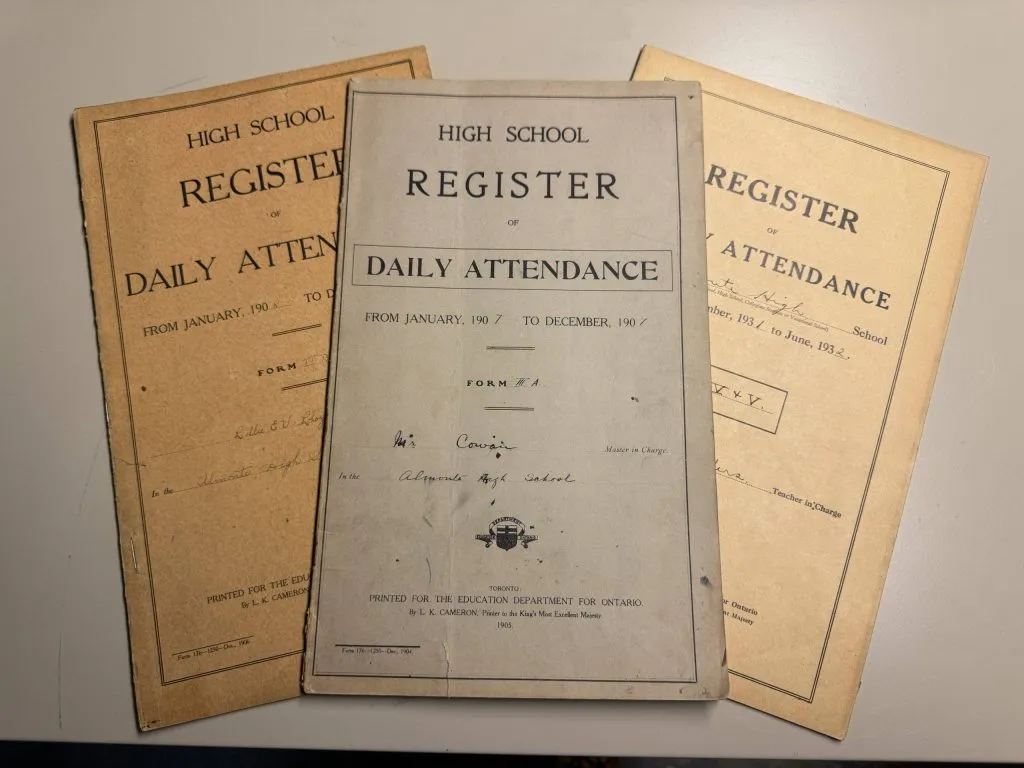 ADHS Attendance Records.