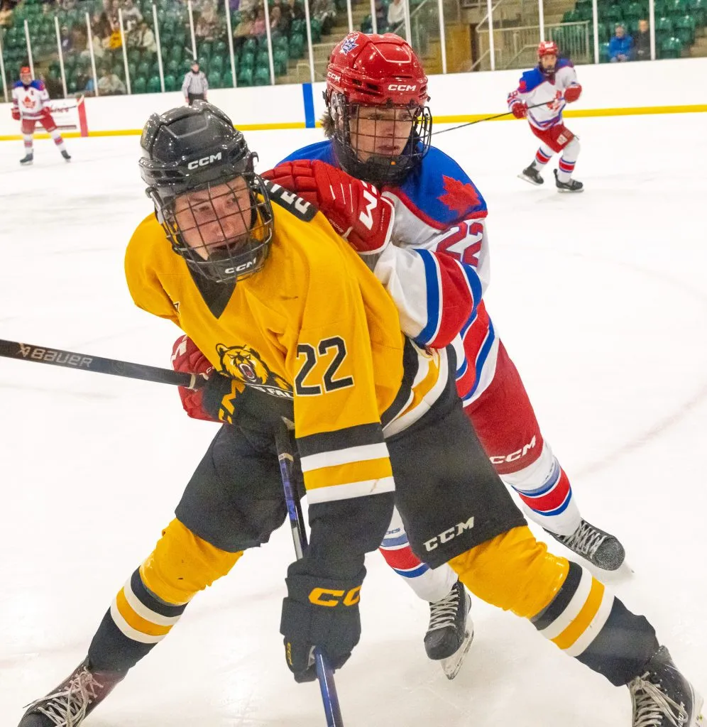 Smiths Falls Bears vs Rockland Nationals Oct. 10, 2025.