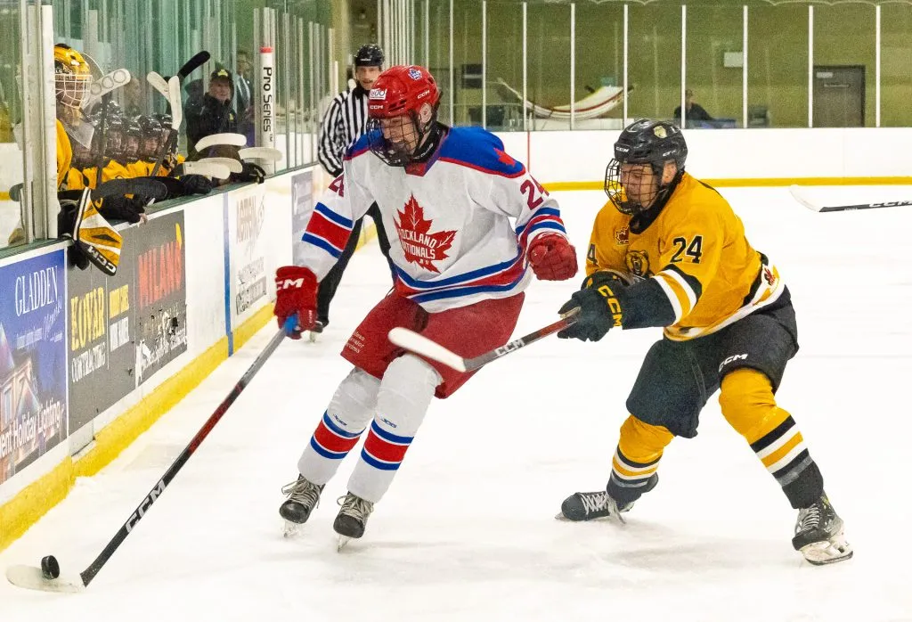 Smiths Falls Bears vs Rockland Nationals Oct. 10, 2025.