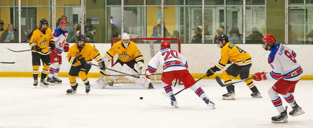 Smiths Falls Bears vs Rockland Nationals Oct. 10, 2025.