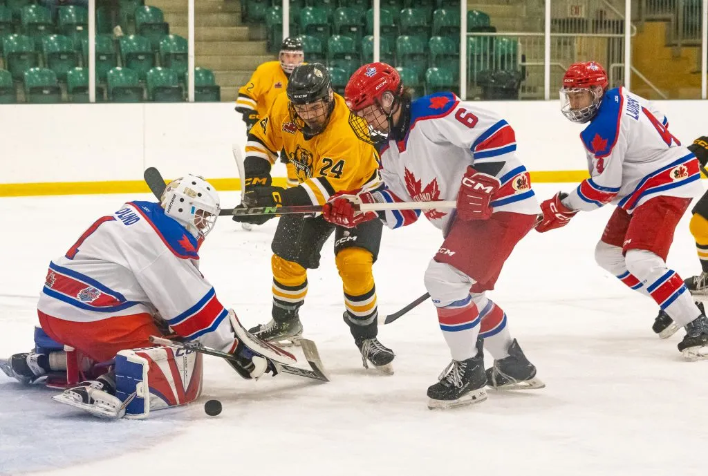 Smiths Falls Bears vs Rockland Nationals Oct. 10, 2025.
