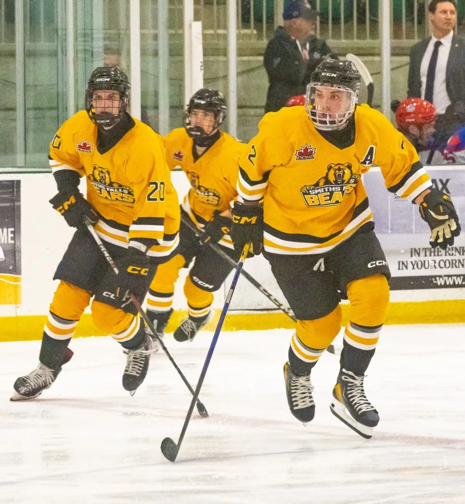 Smiths Falls Bears vs Rockland Nationals Oct. 10, 2025.