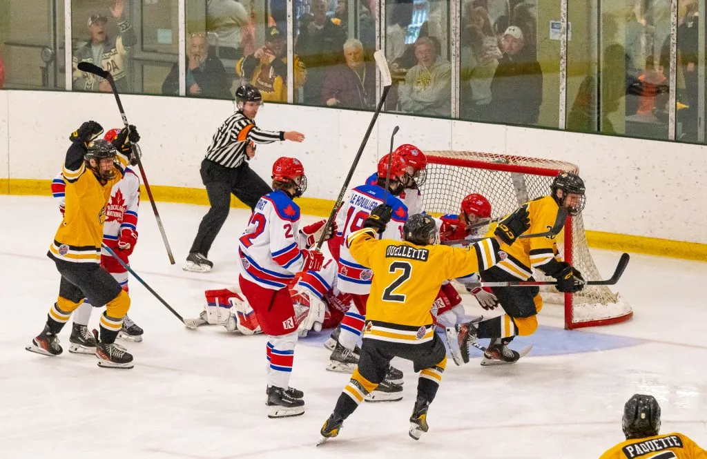 Smiths Falls Bears vs Rockland Nationals Oct. 10, 2025.