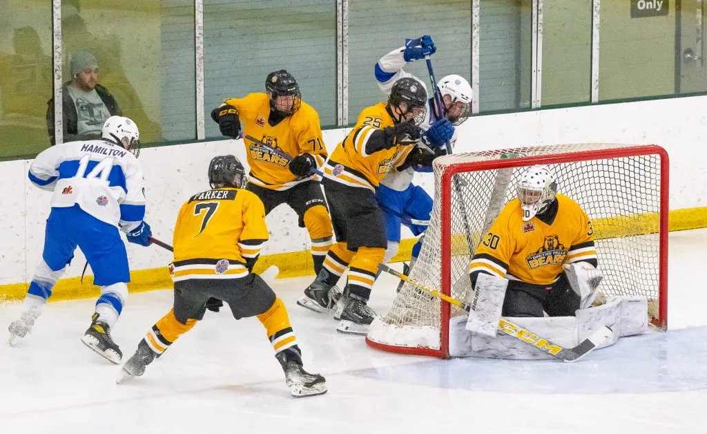 Smiths Falls Bears vs. Navan Grads on Oct. 24, 2025