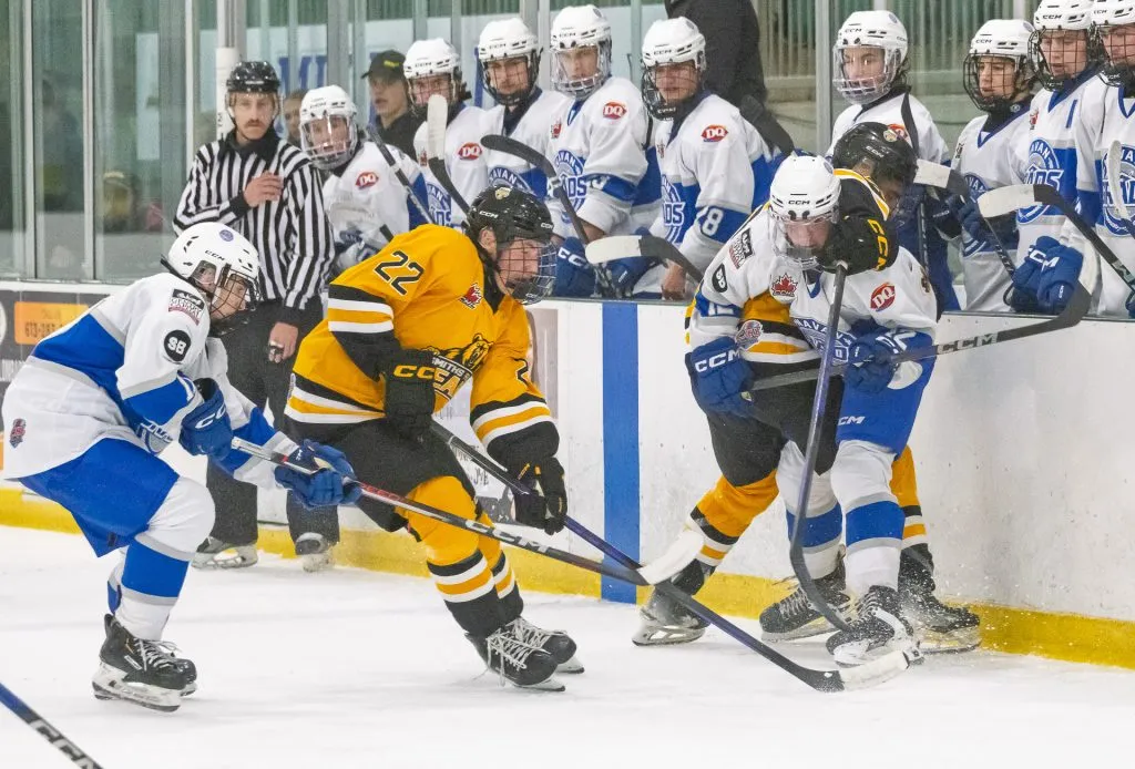 Smiths Falls Bears vs. Navan Grads on Oct. 24, 2025