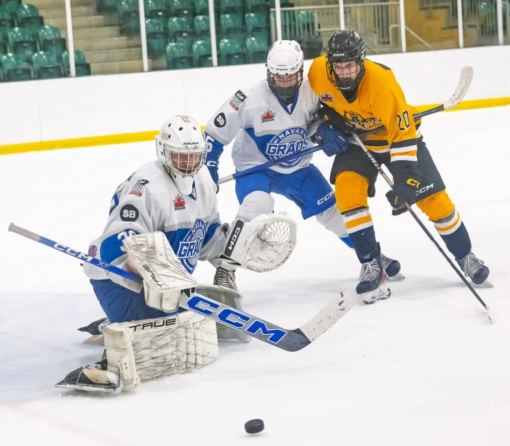 Smiths Falls Bears vs. Navan Grads on Oct. 24, 2025