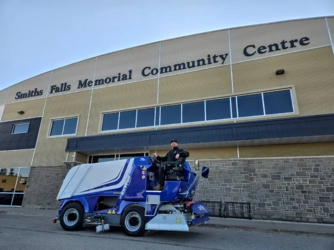Electric-Ice-Resurfacer_Kyle-Langdown_2025 Electric ice resurfacer in Smiths Falls