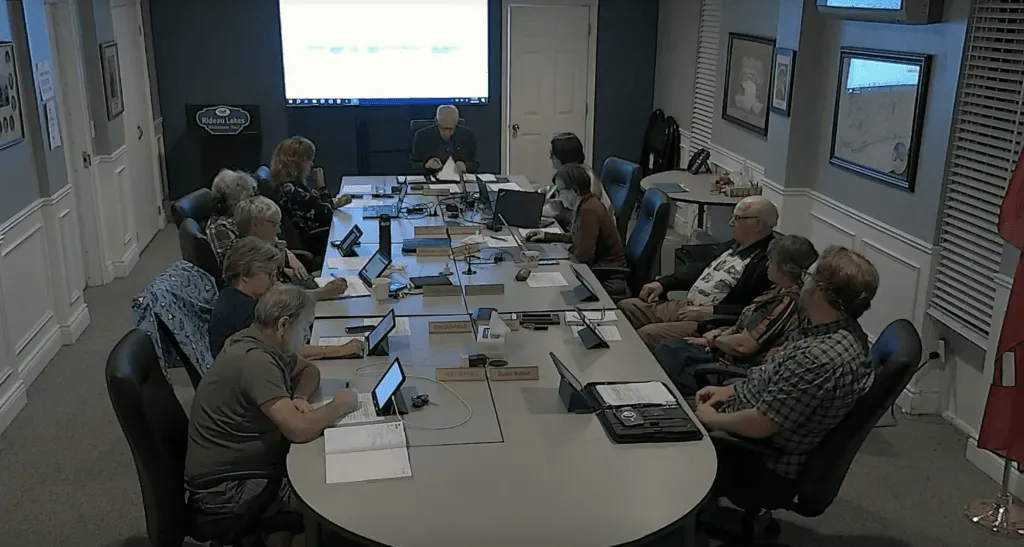 Rideau Lakes council meeting Oct. 6