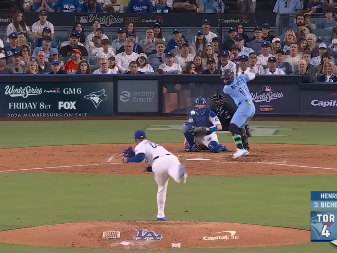 Hometown Happenings mentions Bluejays world series game 6