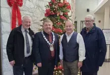 Beckwith Reeve sworn in for fourth term as county warden 2026 Warden Richard Kidd