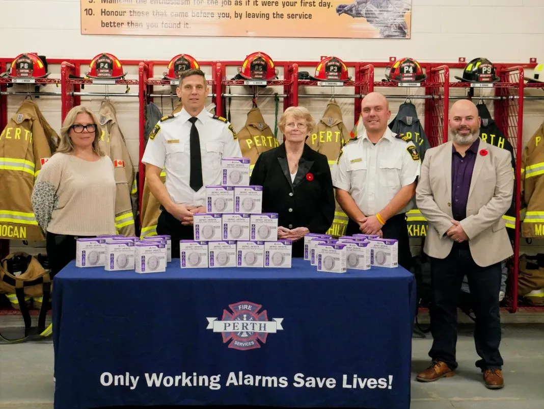 Perth receives 126 smoke and carbon monoxide alarms through safety program
