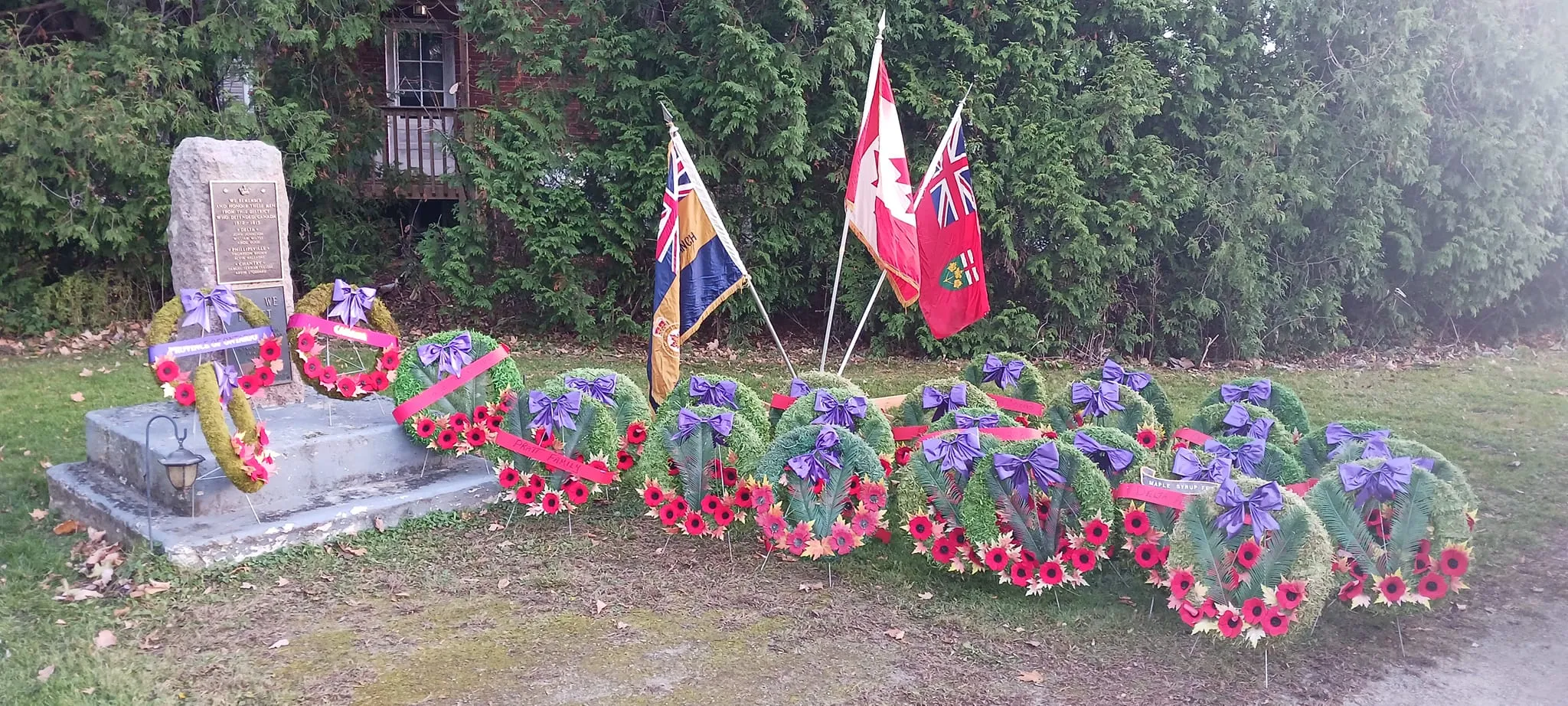 Hometown Happenings lists Delta's Remembrance Day service