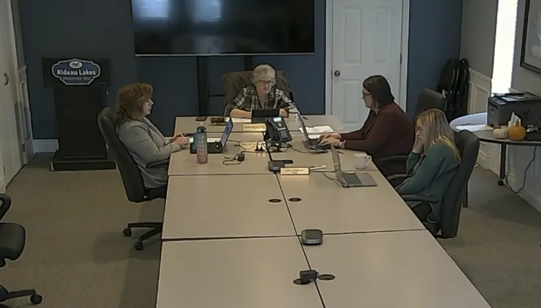 Rideau Lakes council committee of the whole meeting Nov. 10, 2025