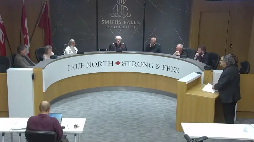 Director of Corporate Services and Treasurer Paul Dowber talks Smiths Falls council pay increase