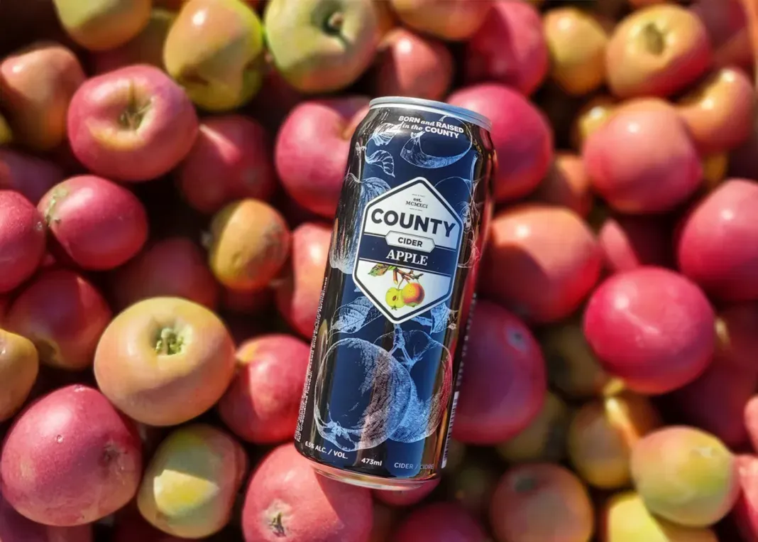 County Cider is on the fall beers and ciders list by the travelling sommelier.