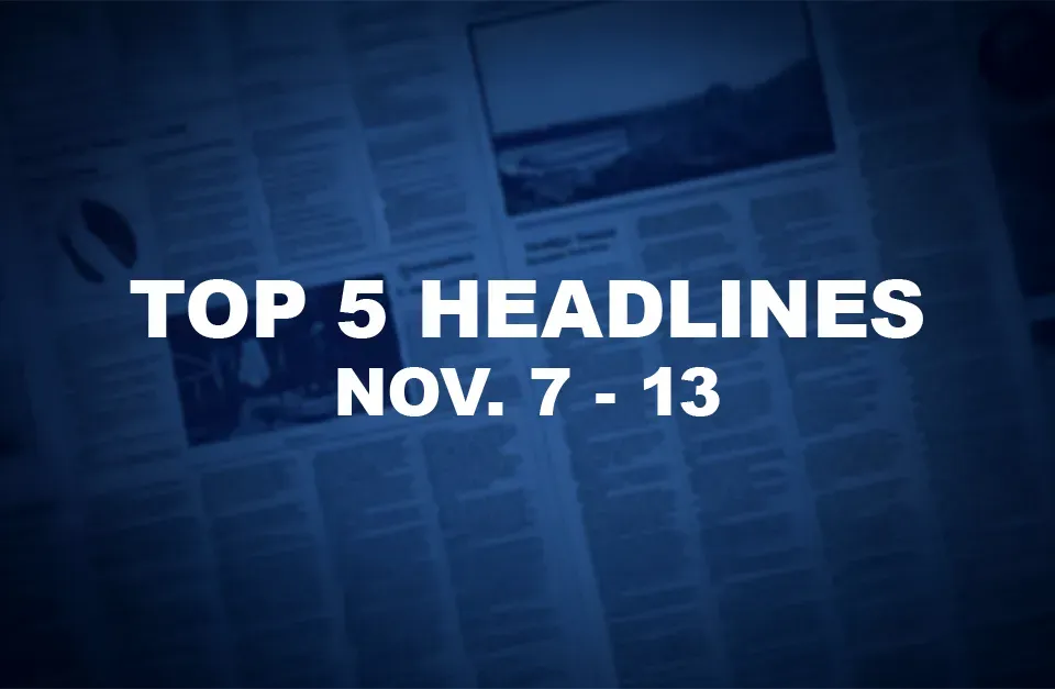 Hometown Headlines top 5 headlines of the week