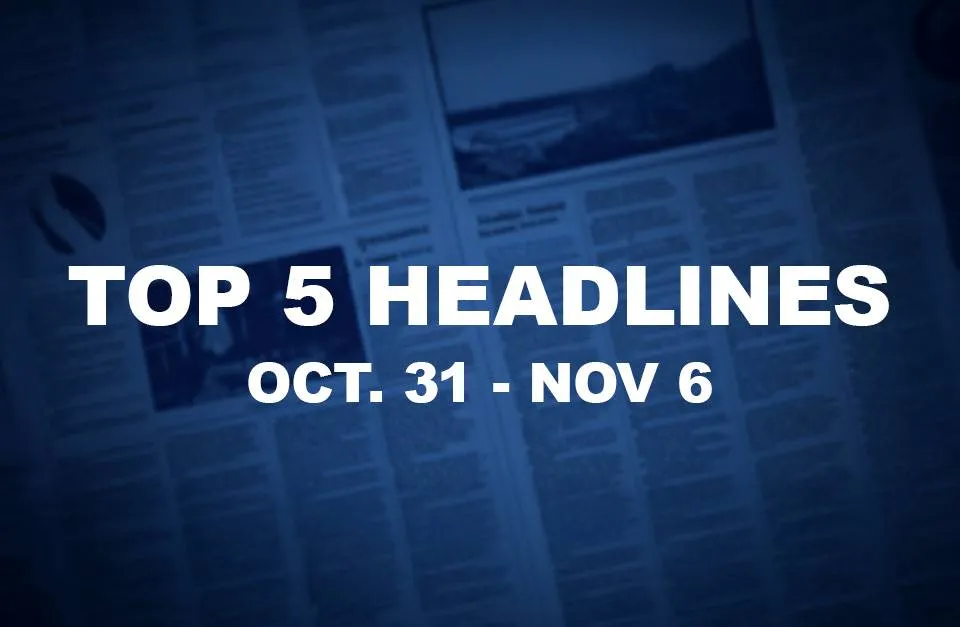 Hometown Headlines top 5 headlines of the week