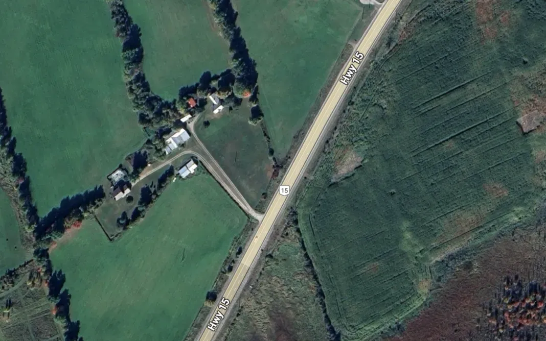 Proposed battery storage facility location on for 774 Hwy. 15 in Lombardy